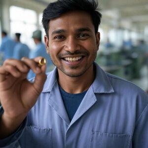 ফ্যাক্টরি কর্মীদের জন্য তৈরি আংটি